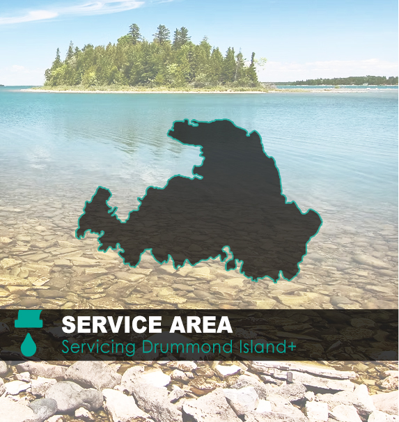 Drummond Island, MI Plumbing Services | DeTour Village, MI Plumbing Services | Goetzville, MI Plumbing Services | Raber, MI Plumbing Services | Cedarville, MI Plumbing Services Service Area